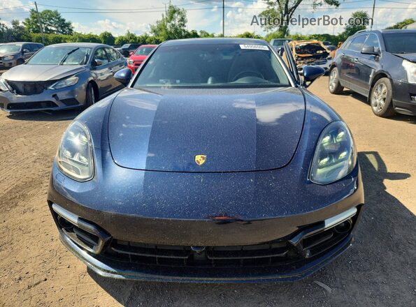 WP0AE2A76KL123123 2019 PORSCHE PANAMERA Blue Vista frontal