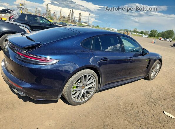 WP0AE2A76KL123123 2019 PORSCHE PANAMERA Blue Trasero derecho
