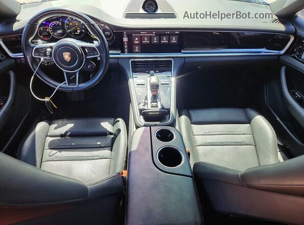 WP0AE2A7XLL130562 2020 PORSCHE PANAMERA Silver Вид панелі приладів