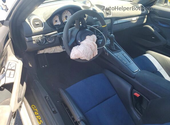 WP0AE2A89RK274577 2024 PORSCHE CAYMAN Серебряный Вид панели приборов