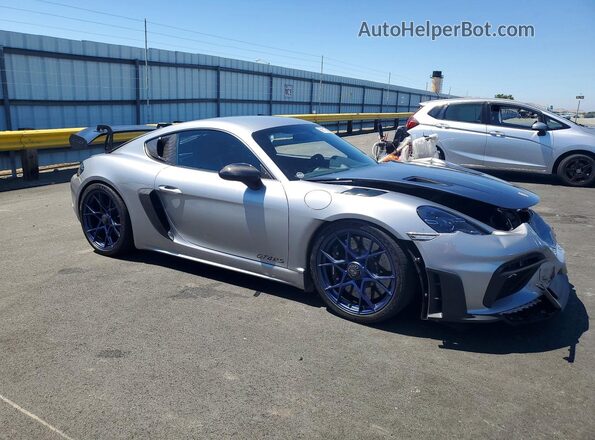 WP0AE2A89RK274577 2024 PORSCHE CAYMAN Серебряный Передняя правая четверть
