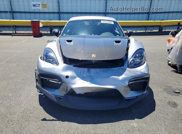 WP0AE2A89RK274577 2024 PORSCHE CAYMAN Серебряный Вид спереди
