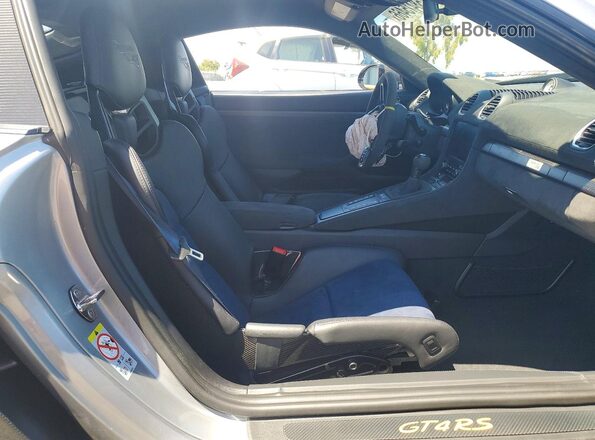 WP0AE2A89RK274577 2024 PORSCHE CAYMAN Серебряный Вид задних сидений