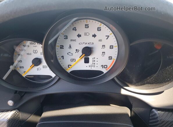WP0AE2A89RK274577 2024 PORSCHE CAYMAN Серебряный Вид щитка приборов