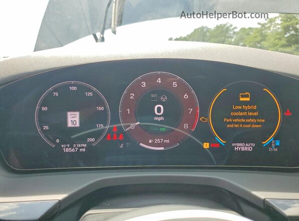 WP0AE2YA3SL046034 2025 PORSCHE PANAMERA Black Vista del cuadro de instrumentos