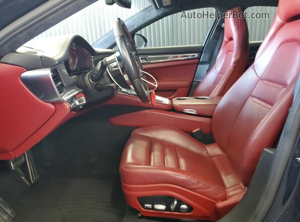 WP0AF2A71JL140178 2018 PORSCHE PANAMERA Blue Front interior view