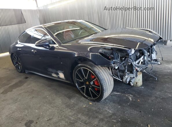 WP0AF2A71JL140178 2018 PORSCHE PANAMERA Blue Front right