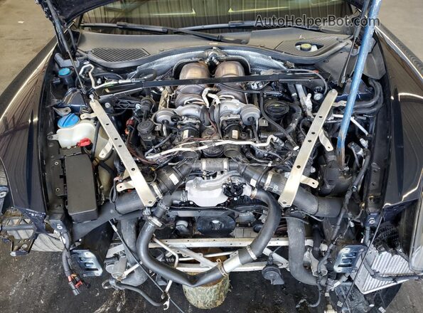 WP0AF2A71JL140178 2018 PORSCHE PANAMERA Blue Rear interior view