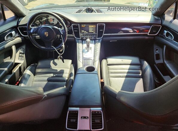 WP0AF2A78GL081039 2016 PORSCHE PANAMERA Black წინა პანელის ხედი