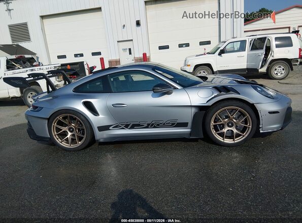 WP0AF2A94SS279794 2025 PORSCHE 911 Серебряный Панорамный вид салона 360°