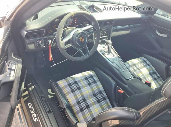 WP0AF2A99GS192917 2016 PORSCHE 911 Серебряный Вид панели приборов