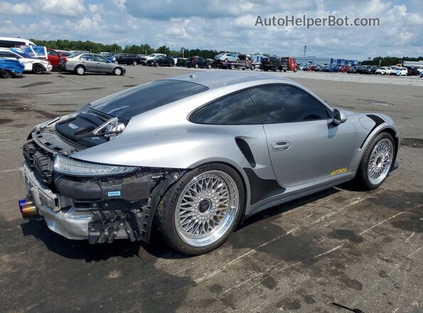 WP0AF2A99GS192917 2016 PORSCHE 911 Серебряный Задняя правая четверть