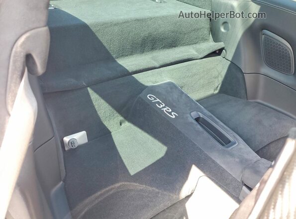 WP0AF2A99GS192917 2016 PORSCHE 911 Серебряный Вид задних сидений
