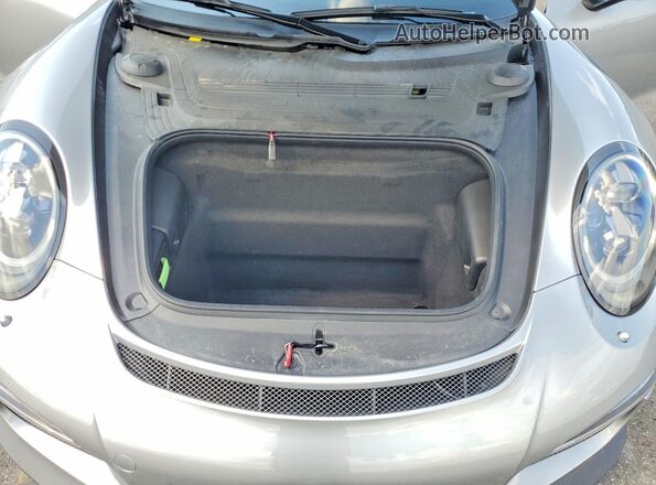 WP0AF2A99GS192917 2016 PORSCHE 911 Серебряный Вид задней части салона