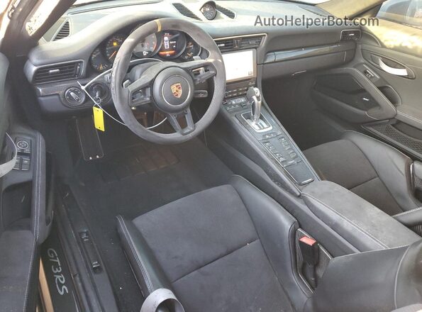 WP0AF2A9XKS164066 2019 PORSCHE 911 Черный Вид панели приборов