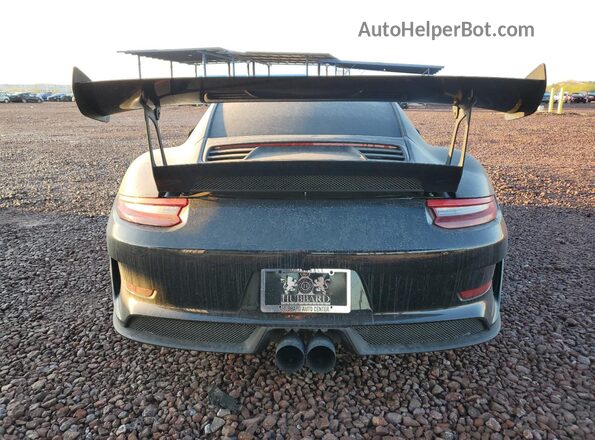WP0AF2A9XKS164066 2019 PORSCHE 911 Черный Вид сзади