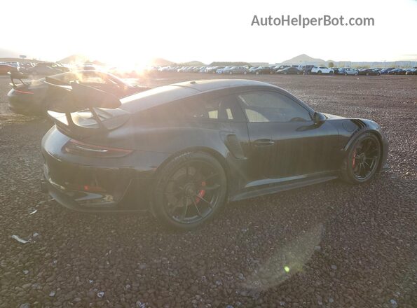 WP0AF2A9XKS164066 2019 PORSCHE 911 Черный Задняя правая четверть