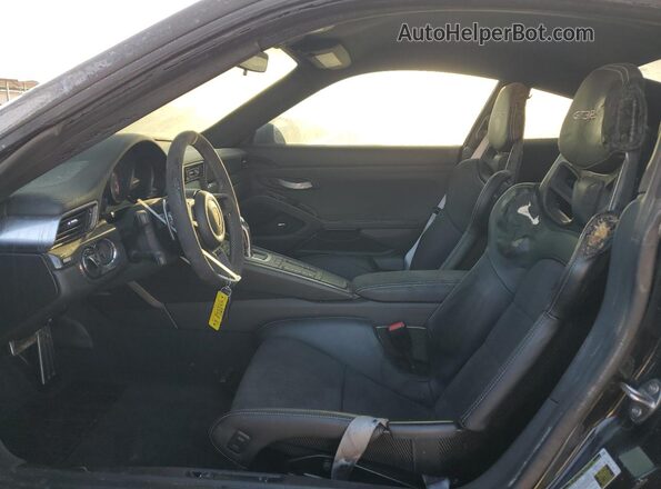 WP0AF2A9XKS164066 2019 PORSCHE 911 Черный Вид салона спереди