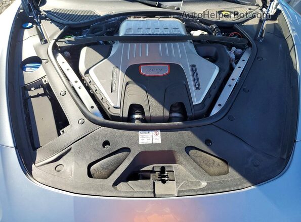 WP0AG2A70LL146375 2020 PORSCHE PANAMERA Серебряный Вид задней части салона