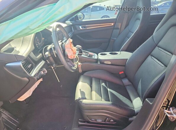 WP0AJ2A70PL102948 2023 PORSCHE PANAMERA Black Widok wnętrza z przodu