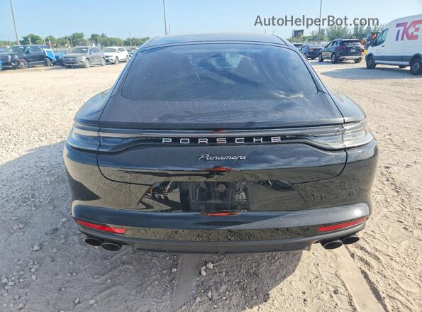 WP0AJ2A70PL102948 2023 PORSCHE PANAMERA Black Widok z tyłu