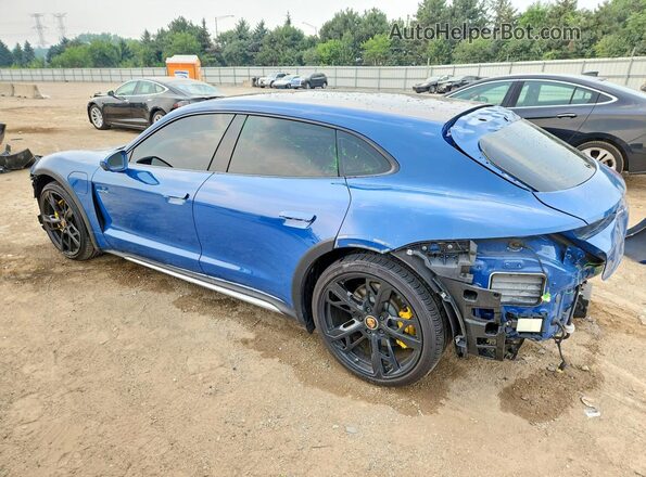 WP0BA2Y16RSA60402 2024 PORSCHE TAYCAN Blue Հետևի ձախ