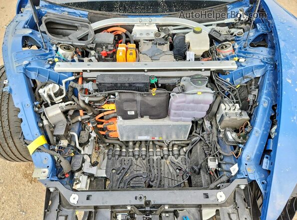 WP0BA2Y16RSA60402 2024 PORSCHE TAYCAN Blue Սալոնի հետևի տեսք