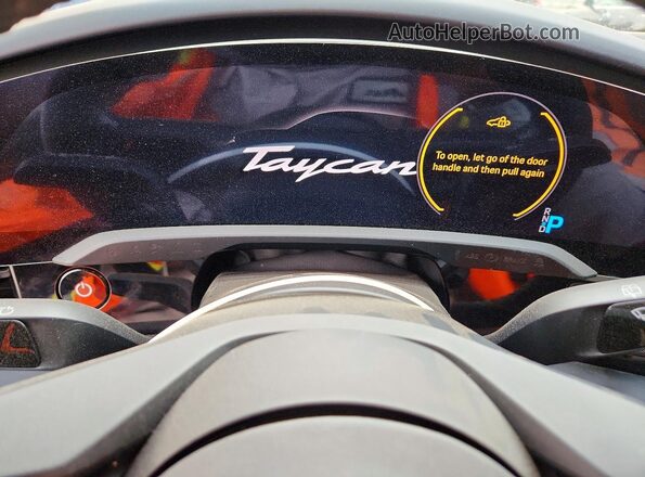 WP0BA2Y16RSA60402 2024 PORSCHE TAYCAN Blue Սարքավորումների վահանակի տեսք