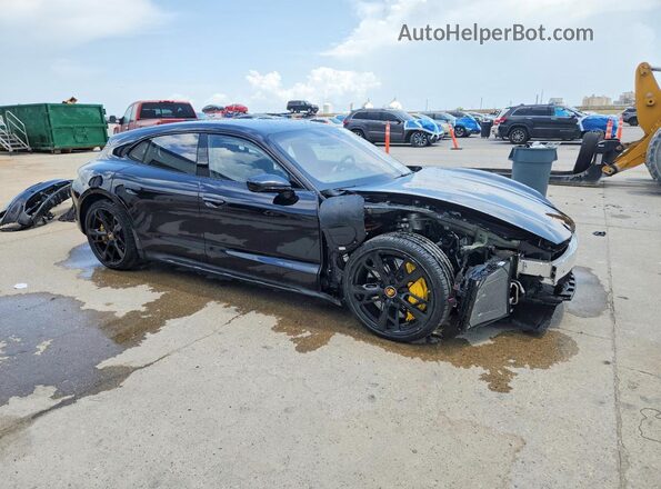 WP0BC2Y18RSA68091 2024 PORSCHE TAYCAN Black წინა მარჯვენა