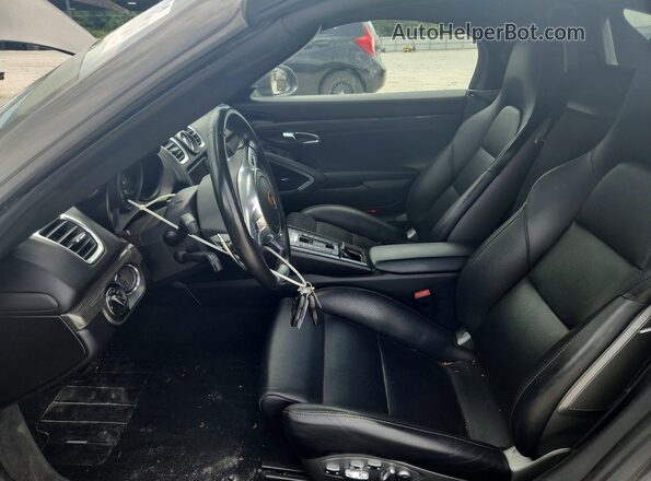 WP0CB2A83GS140484 2016 PORSCHE BOXSTER Charcoal Սալոնի դիմացի տեսք
