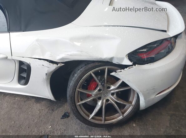 WP0CB2A83HS241171 2017 PORSCHE BOXSTER White Դիմացի տեսք