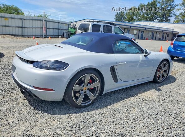 WP0CD2A88SK231205 2025 PORSCHE BOXSTER Gray Rear right