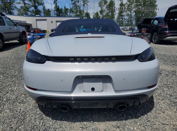 WP0CD2A88SK231205 2025 PORSCHE BOXSTER Gray Rear view