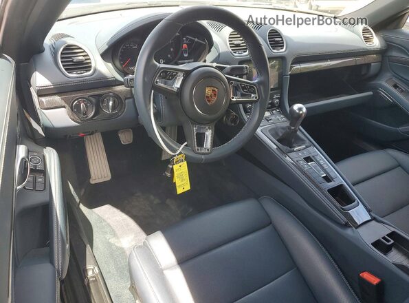 WP0CD2A88SK231205 2025 PORSCHE BOXSTER Gray Dashboard view