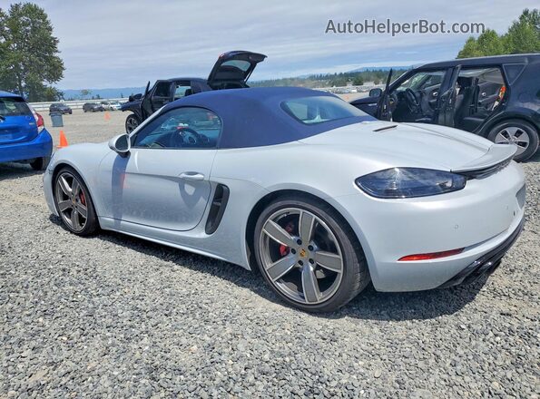 WP0CD2A88SK231205 2025 PORSCHE BOXSTER Gray Rear left