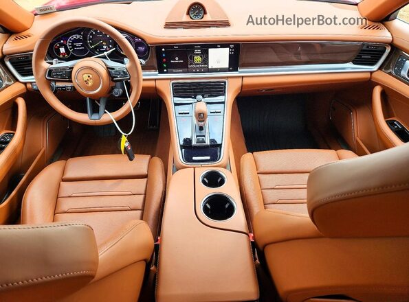 WP0CE2A70PL158028 2023 PORSCHE PANAMERA Red წინა პანელის ხედი
