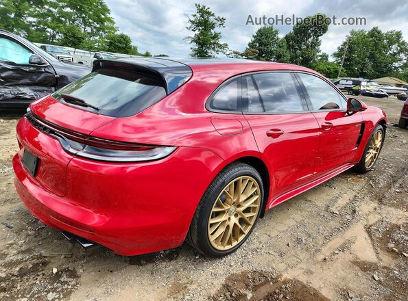 WP0CE2A70PL158028 2023 PORSCHE PANAMERA Red უკანა მარჯვენა