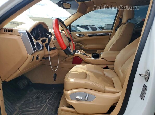 WP1AA2A20GLA10841 2016 PORSCHE CAYENNE White Vista interior de 360 grados