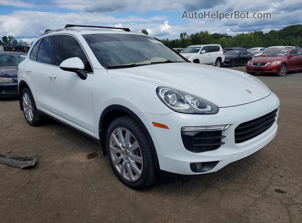 WP1AA2A20GLA10841 2016 PORSCHE CAYENNE White Vista del salpicadero