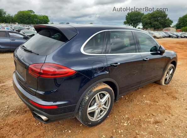 WP1AA2A21GKA08814 2016 PORSCHE CAYENNE Black Задня права чверть