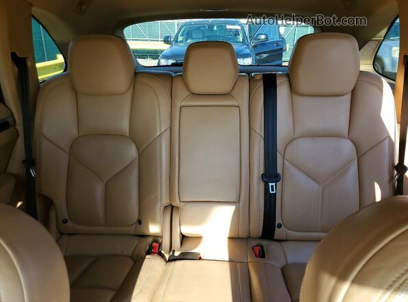 WP1AA2A21GKA12166 2016 PORSCHE CAYENNE Blue Rear seats view