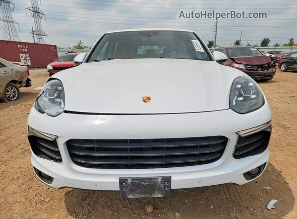 WP1AA2A21HKA82865 2017 PORSCHE CAYENNE White წინა ხედი