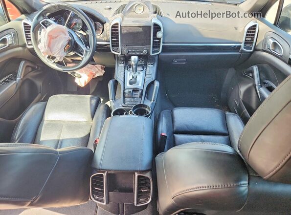 WP1AA2A21JKA06701 2018 PORSCHE CAYENNE Black Dashboard view