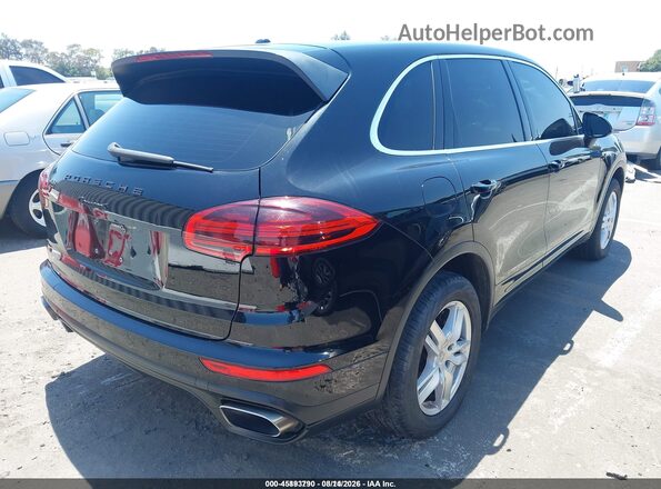 WP1AA2A22GLA10307 2016 PORSCHE CAYENNE Черный Задняя правая четверть