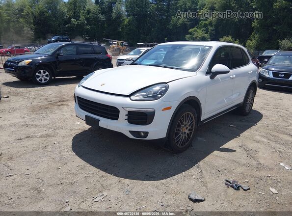 WP1AA2A23GKA15344 2016 PORSCHE CAYENNE White Передня ліва чверть