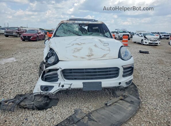 WP1AA2A24GLA08784 2016 PORSCHE CAYENNE White Vista del cuadro de instrumentos