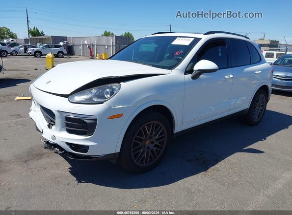 WP1AA2A24JKA02030 2018 PORSCHE CAYENNE Белый Передняя левая четверть