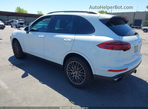 WP1AA2A24JKA02030 2018 PORSCHE CAYENNE Белый Задняя левая четверть