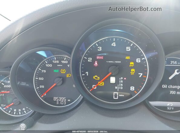 WP1AA2A24JKA02030 2018 PORSCHE CAYENNE Белый Вид задних сидений