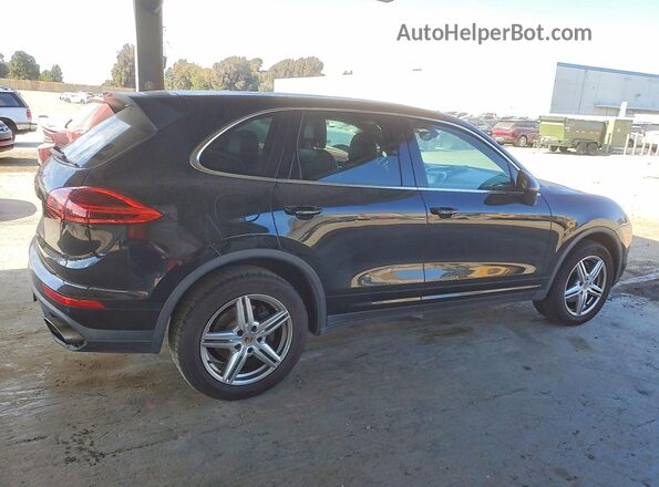 WP1AA2A25GKA12140 2016 PORSCHE CAYENNE Black Задня права чверть